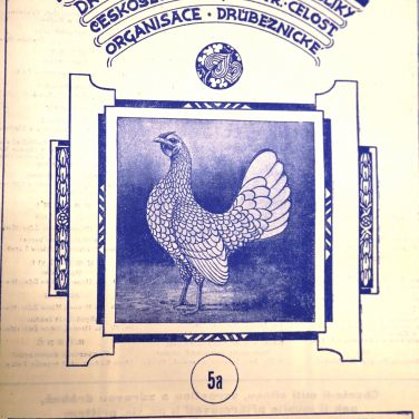 Periodikum Naše drůbež, kde publikoval Karel Škoda