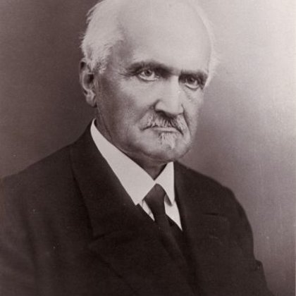 Ředitel hospodářské školy v Humpolci Otakar Březina